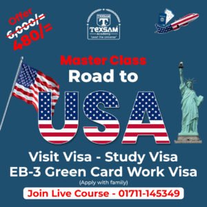 Road to USA by Visit Visa, Study Visa or Work Permit.